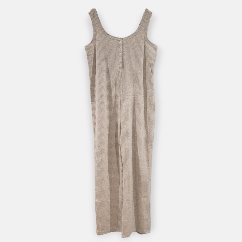 Old Navy Wide Leg Jersey Cotton Jumpsuit, Medium/Tall